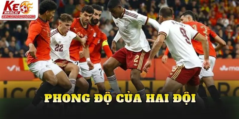 Phong độ của hai đội