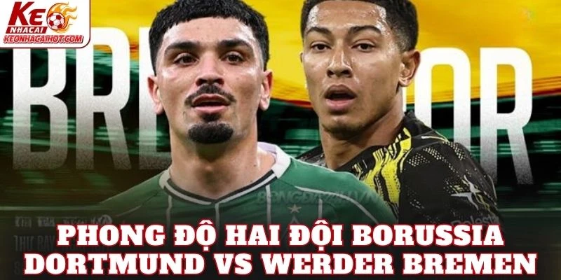 Phong độ hai đội Borussia Dortmund vs Werder Bremen